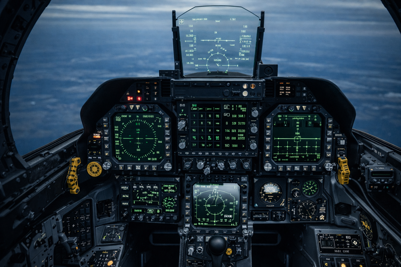 Cockpit F/A-18C